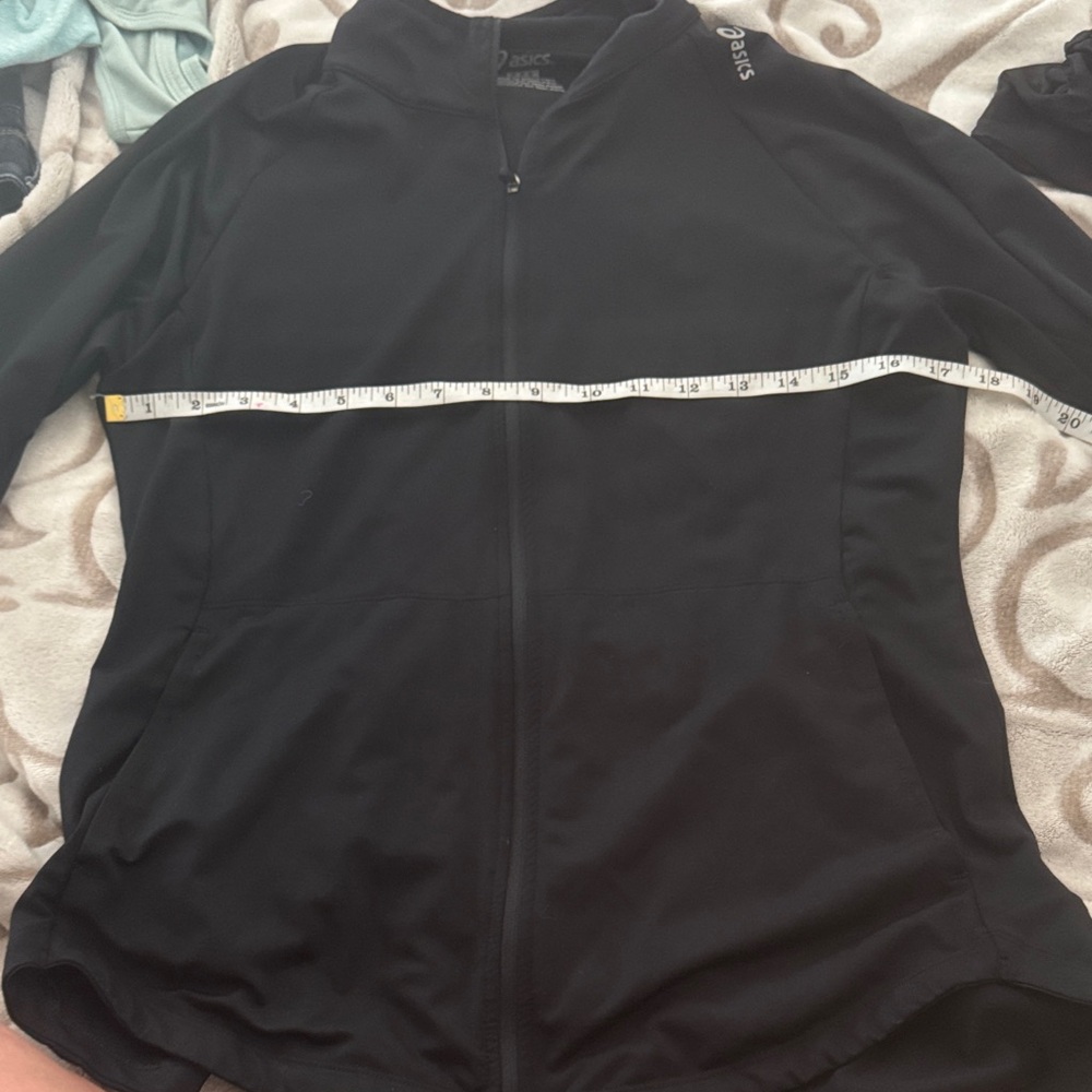 Asics Black Full-Zip Jacket